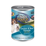 NutriSource® Chicken & Rice Canned Dog Food